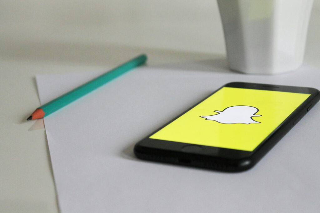 snapchat op het web